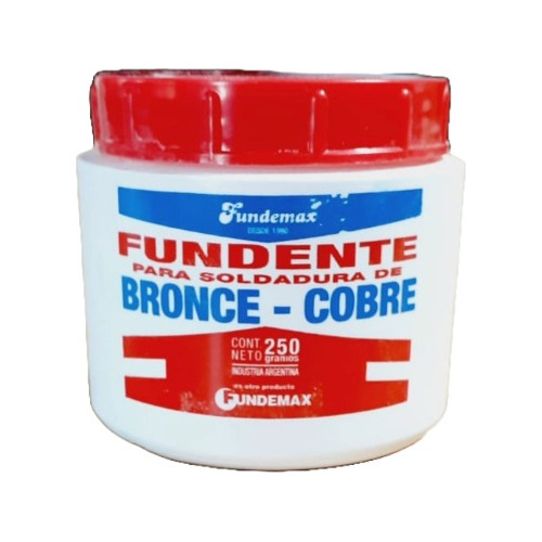 Fundente Decapante Para Cobre Bronce Refrigeración 250 Grs