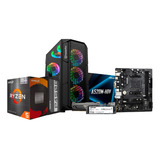 Pc Ryzen 5 5600gt 16gb Ram M.2 512gb A520m 450w 80+ Rgb