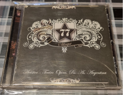 Attaque 77 - Acustico Teatro Opera -cd Original #cdspaternal