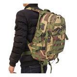 Mochila Táctica Militar 40 Litros Color Verde Militar