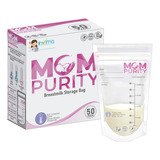 Bolsas Almacenamiento Leche Materna 50 Unidades Mom Purity