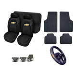 Kit Capas Bancos Pedaleira Tapetes Volante Corsa Wind 94