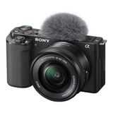 Cámara Mirrorless 4k Sony Zv-e10 + Lente Kit 16-50mm | Nueva