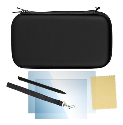 Estuche New 3ds Xl 2ds Xl + Micas + Stylus Funda Case Ds Ll