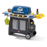 Step2 Sizzle & Smoke Bbq Grill Playset Incluye 15 Accesorios