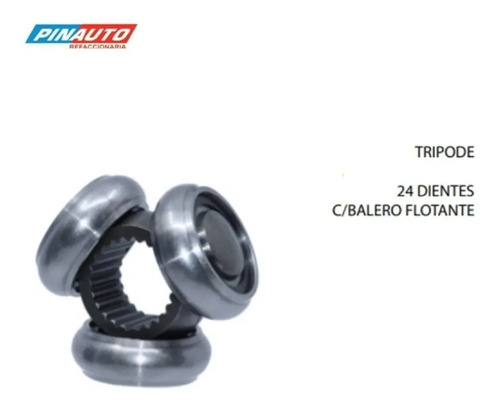 Tripoide Triceta Lado Caja  Ford Escape 24 Dientes