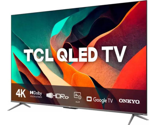 Smart Tv Qled 50 4k Uhd 50c635 - Google Tv, Wifi, Tcl