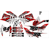 Stickers Para Moto 170z Azul Mod-125