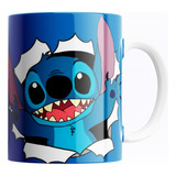 Taza De Café Stitch Disney 325ml