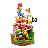 Figura De Familia Super Mario Bros 28 Cm