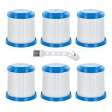 Pack De 6 Filtros De Recambio Vpf20 For Black&decker Sma