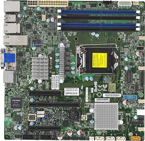 Supermicro Tarjeta Madre Micro Atx Ddr4 Lga 1151 X11ssz-o-tl