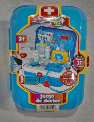 Juego De Doctor Diverzone Kids 17pzas Mochila