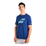 Remera Babolat Big Flag Algodon En Palermo Tenis