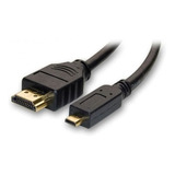 Cabo Micro Hdmi Para Hdmi 1.4 Ultra Hd 3d 5 Metros