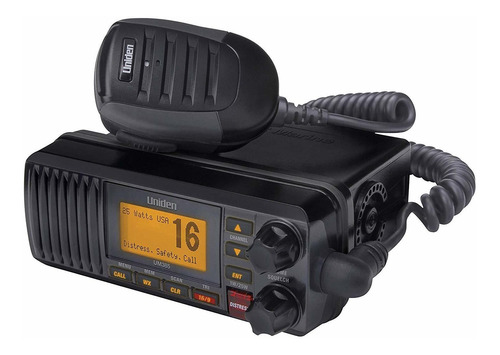 Rádio Vhf Uniden Um-385 Marítimo Comunicador Homologado 25w