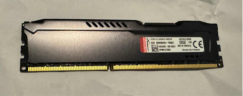 Hyper X Fury Memoria Ram 8 Gb Ddr3l Dimm Hx316lc10fb