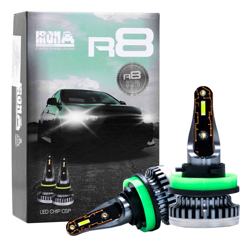 Kit Cree Led R8 H11 - 42w 12v Chip Csp Sin Cooler Neumovil