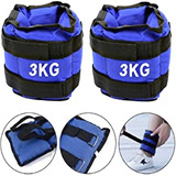 Par Pesas Tobillera Muñequera 1.5kg Total 3kg Deporte Fitnes