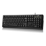 Teclado Inteligente Kb-100 Smart Usb Negro Genius