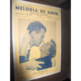 Partitura Para Acordeon Melodia De Amor 1958
