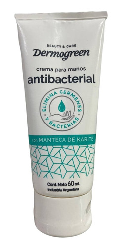 Crema De Manos Antibacterial Con Manteca De Karité X60ml