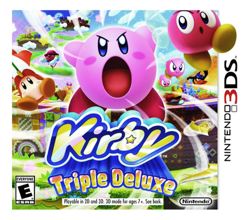 Kirby Triple Deluxe 3ds / Nintendo 3ds / Mathogames