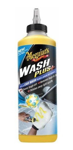 Shampoo Car Wash Plus, Marca Meguiars, Modelo G25024