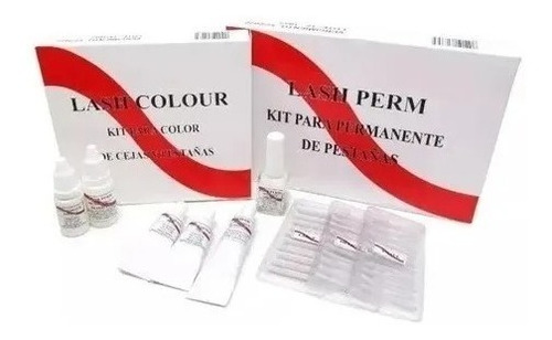 Kit De Permanente De Pestañas + Kit Tinte /marca  Lash Perm 