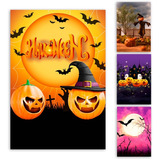 Painel Vertical 1,5x2,2 - Halloween - Vários Temas