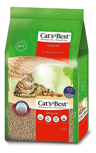 8.6 Kg Cats Best 20 L Arena Biodegradable Para Gato