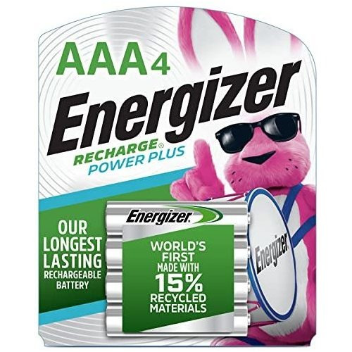 Energizer Pilas Recargables, Evenh12bp4, Aaa, 1, 1