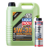 Kit 5w30 Molygen Engine Flush Liqui Moly + Regalo