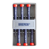 Kit Juego Destornilladores Relojero Bremen® 6 Pzs Ph Pl Torx