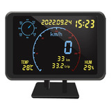 Velocímetro Gps Digital, Odómetro, Pantalla Lcd De 4,7 Pulga