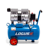 Compresor Odontologico Logus 25lt 550w Silencioso Sin Aceite