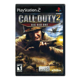 Ps 2 Call Of Duty 2 Big Red One / En Español / Play 2