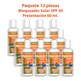 Mayoreo 12 Piezas Bloqueador Solar Spf 50 60 Ml Biodegradabl