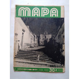 Revista Antigua Mapa #84, 1941 Revista De Turismo, Mexico