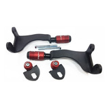 Slider Amortec + Anti-impacto Nylon+traseiro Rold Fz25 Fazer