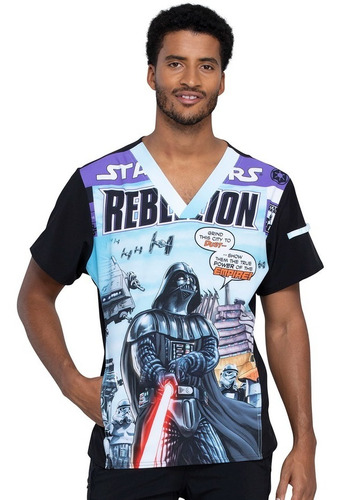 Chaqueta Cherokee Tooniforms Star Wars Rebellion Hombre Usa