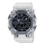 G Shock Ga 900skl 7a Blanco Y Transparente Original 