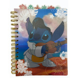 Libreta Diario Espiral Stitch Elvis Presley Lilo Stitch Disn