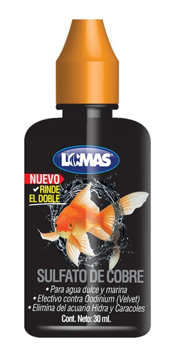 Sulfato De Cobre 30 Ml Lomas