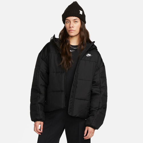 Campera Para Mujer Nike Sportswear Classic Puffer Negro