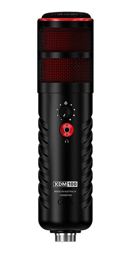 Microfone Rode Dinâmico Xdm-100 Usb-c Gravação Estúdio Preto