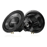 Subwoofer Pioneer 12 Pol 600w Ts-w3060br 350w Rms Cara Preta