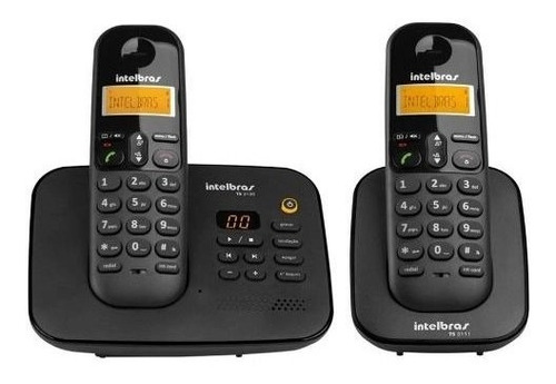 Telefone Sem Fio Digital Ts 3130 + Ramal Ts 3111 Intelbrass