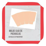 Kit Imprimible Molde Caja Pochoclo Popcorn (editable)