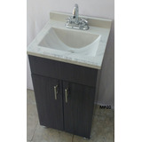 Gabinete Baño Lavabo Moderno Llave Mezcladora Ovalin Mueble